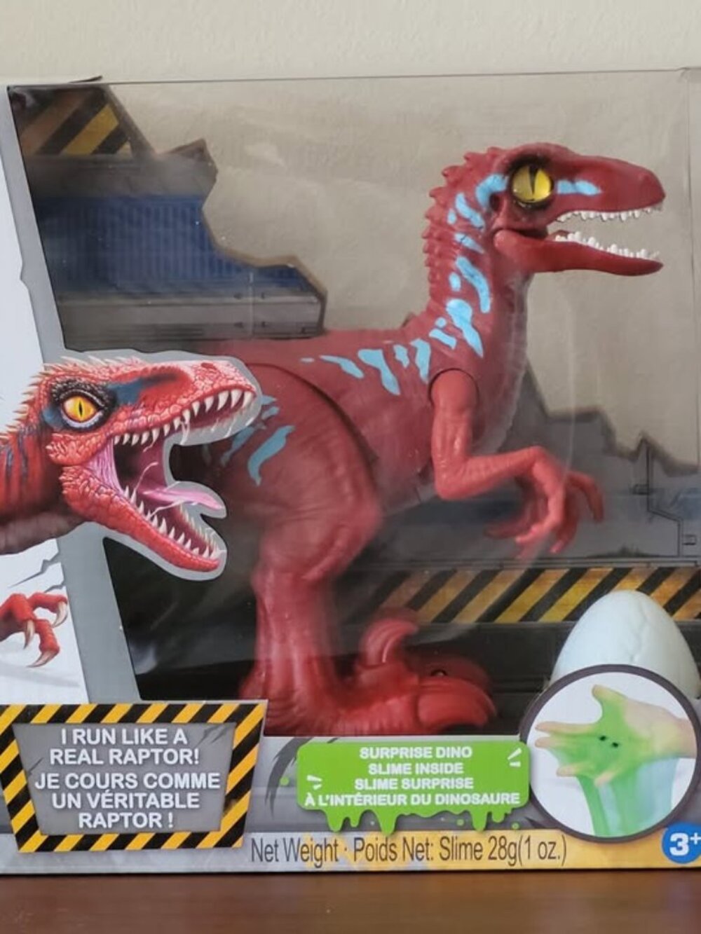 2019, ROBO ALIVE, INTERACTIVE RAPTOR, MINT IN THE BOX!!!